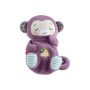 FISHER PRICE Uklidňující opička s fialovým motivem a zvukovem a s dechovým pohybem