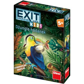 DINO Hra úniková exit pro děti Džungle hádanek *SPOLEČENSKÉ HRY*