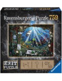 RAVENSBURGER Hra puzzle únikové V ponorce 759 dílků 70x50cm skládačka 2v1