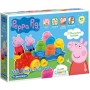 CLEMENTONI CLEMMY Baby vláček herní set s kostkami Peppa Pig