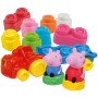 CLEMENTONI CLEMMY Baby vláček herní set s kostkami Peppa Pig
