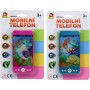 Telefon dětský mobilní 14cm smartphone na baterie 4 druhy Zvuk AJ
