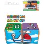 K´S KIDS Baby soft kostky textilní 2ks autíčka počítání na baterie Zvuk