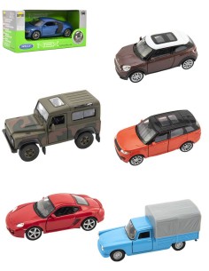 WELLY Auto 11cm kovový model různé druhy v krabičce
