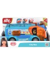 DICKIE ABC Baby městský autobus 22cm s chrastítkem volný chod plast