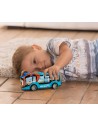 DICKIE ABC Baby městský autobus 22cm s chrastítkem volný chod plast