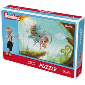 EFKO Puzzle Hurvínek III 21x15cm 60 dílků skládačka v krabici