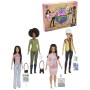 MATTEL BRB Povolání Ekologie je budoucnost set 4 panenky Barbie s doplňky