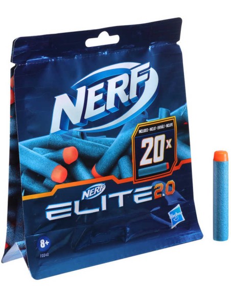 HASBRO NERF Elite 2.0 šipky náhradní náboje do pistolí set 20ks