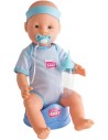 SIMBA New Born Baby panenka miminko chlapeček 43cm pije čůrá set s doplňky