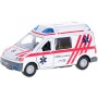 Auto ambulance CZ zpětný chod 14cm na baterie Světlo Zvuk 2 barvy kov