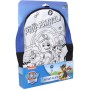 Batoh Tlapková Patrola 26x37cm vybarvovací set s 5 fixy