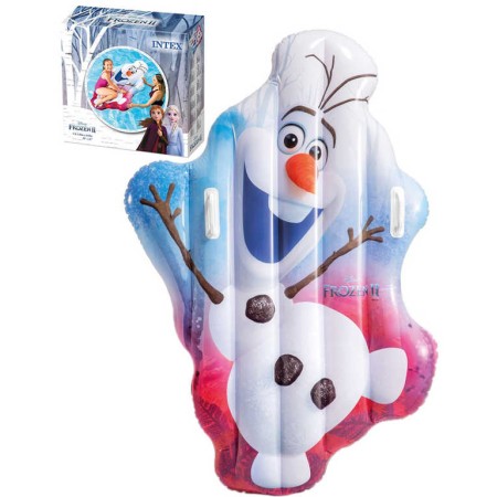 INTEX Matrace nafukovací 140x104cm Olaf Frozen plavidlo na vodu 58153