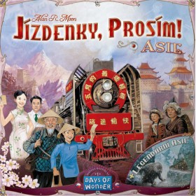 ADC Hra Jízdenky, prosím! Asie (rozšíření) *SPOLEČENSKÉ HRY*