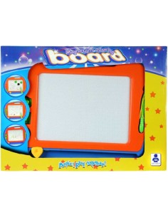 Tabulka magnetická mazací set s tužkou a 3 razítky plast