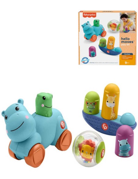 FISHER PRICE Baby Ahoj dovednosti set 3 hračky s aktivitami pro miminko