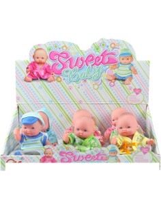 Panenka miminko malé 11cm v župánku 6 druhů