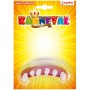 KARNEVAL  Zuby upír gumové 3 druhy *KARNEVALOVÝ DOPLNĚK*