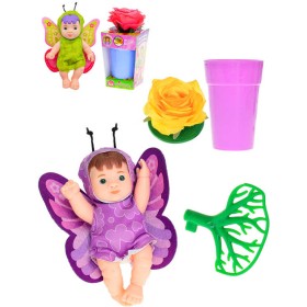 Miminko Babyblooms 13cm panenka květina v květináči 2v1 12 druhů