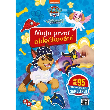JIRI MODELS Moje první oblečkování Tlapková Patrola 120+ samolepek