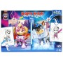 TREFL PUZZLE MAXI Oboustranné Paw Patrol 30x40cm 2x10 dílků s omalovánkou 2v1