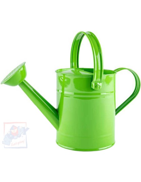 WOODY Konev dětská kropící zelená 29cm plechová 1,5 l s kropítkem
