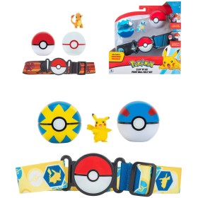 ORBICO Clip and Go Poké Ball Belt set pás se 2 míčky a postavičkou Pokémon