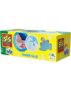 SES CREATIVE Moje první baby lepidlo magické prstové 2x 95ml modré