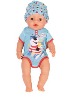 ZAPF CREATION Baby Born panenka miminko chlapeček kouzelný dudlík s funkcemi