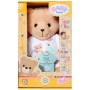 ZAPF BABY BORN Medvídek bílý obleček set s doplňky pro panenku PLYŠ