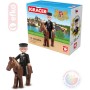 EFKO IGRÁČEK T.G.Masaryk figurka 7,5cm v krabičce STAVEBNICE