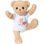 ZAPF BABY BORN Medvídek bílý obleček set s doplňky pro panenku PLYŠ