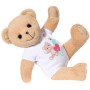 ZAPF BABY BORN Medvídek bílý obleček set s doplňky pro panenku PLYŠ