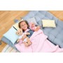 ZAPF BABY BORN Medvídek bílý obleček set s doplňky pro panenku PLYŠ