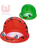 BESTWAY Bazének dětský kulatý se stříškou 97x66cm zvířátko 2 druhy