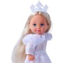 SIMBA Panenka Evička Dream Princess zimní princezna bílé třpytivé šaty