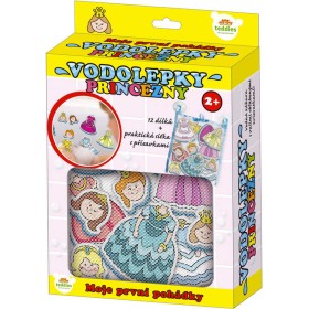 Vodolepky Moje první pohádky Princezny set 12ks v síťce s přísavkami do vany