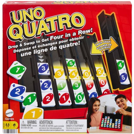 MATTEL Hra Uno Quatro *SPOLEČENSKÉ HRY*