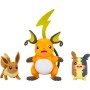 Pokémon Battle figurka set 3ks na kartě různé druhy plast
