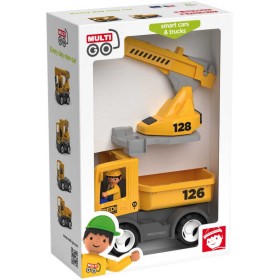 EFKO IGRÁČEK MultiGO BUILD set 2+1 figurka Igráček Stavbař s autem