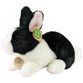 PLYŠ Zajíc 23cm sedící černobílý *PLYŠOVÉ HRAČKY*