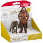 SCHLEICH Harry Potter set figurka poloobr Rubeus Hagrid + pes Tesák plast