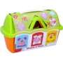 Vkládačka baby domek plastový barevný 26cm set s vkládacími tvary 10ks