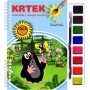 AKIM Omalovánky set s barvami a štětcem Krtek (Krteček) 3