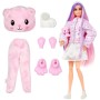 MATTEL BRB Barbie Cutie Reveal panenka zvířátko v převleku pastelová 4 druhy