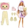 MATTEL BRB Barbie Cutie Reveal panenka zvířátko v převleku pastelová 4 druhy