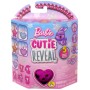 MATTEL BRB PLYŠ Kabelka Barbie Cutie Reveal 5 překvapení 5 druhů