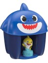 CLEMENTONI CLEMMY BabyShark kostky 6ks s figurkou v kyblíku pro miminko