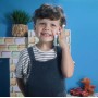 Telefon naučný baby dětský dotykový mobil moudrá sova s krytem na baterie Zvuk