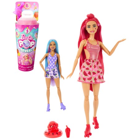 MATTEL BRB Pop Reveal Panenka Barbie šťavnaté ovoce vonící 4 druhy